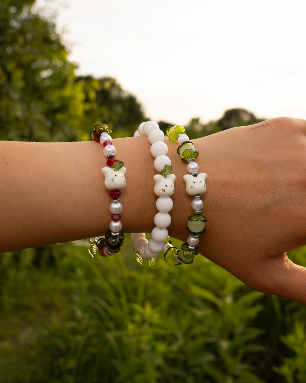 cherry critter bracelet