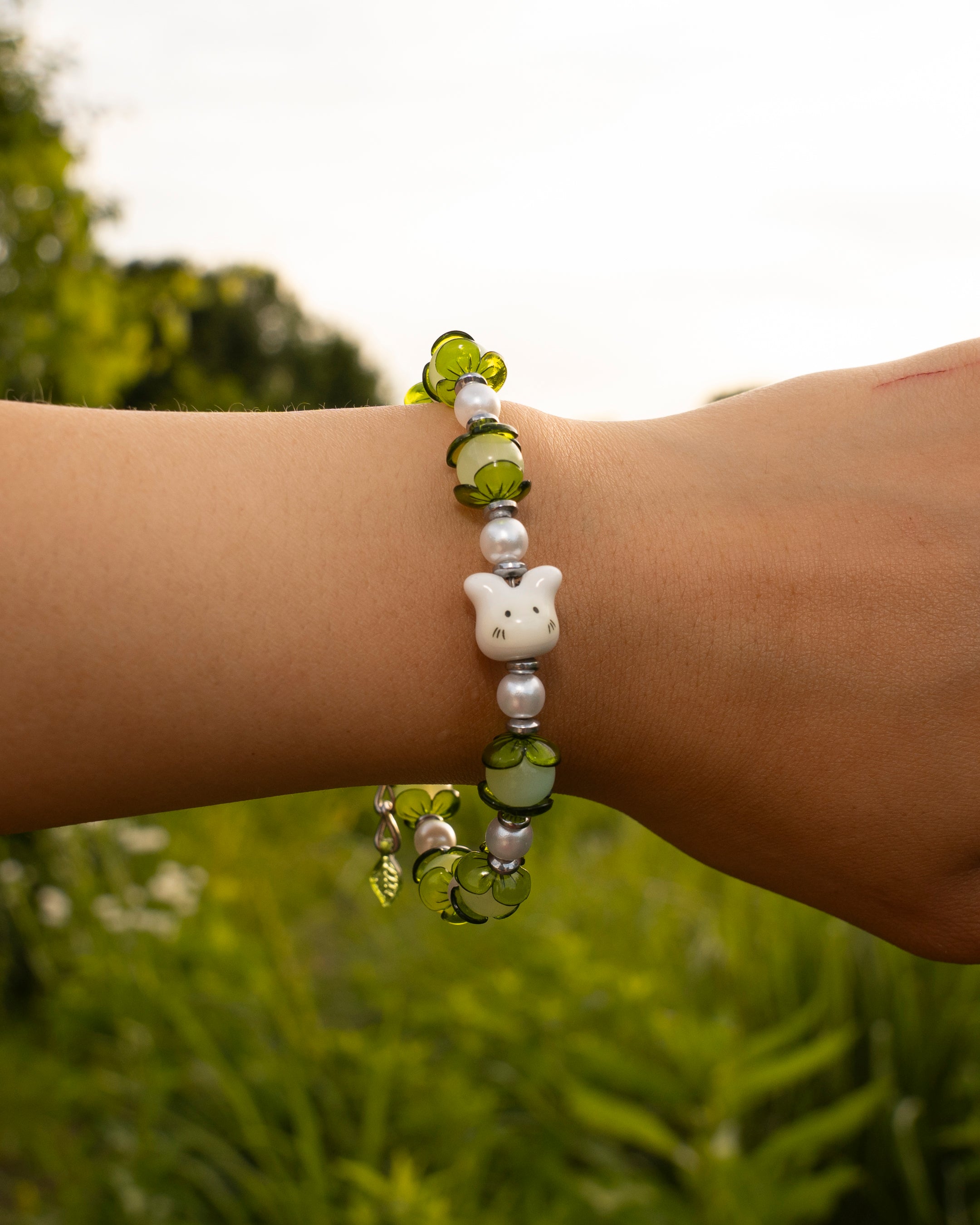 leafy critter bracelet