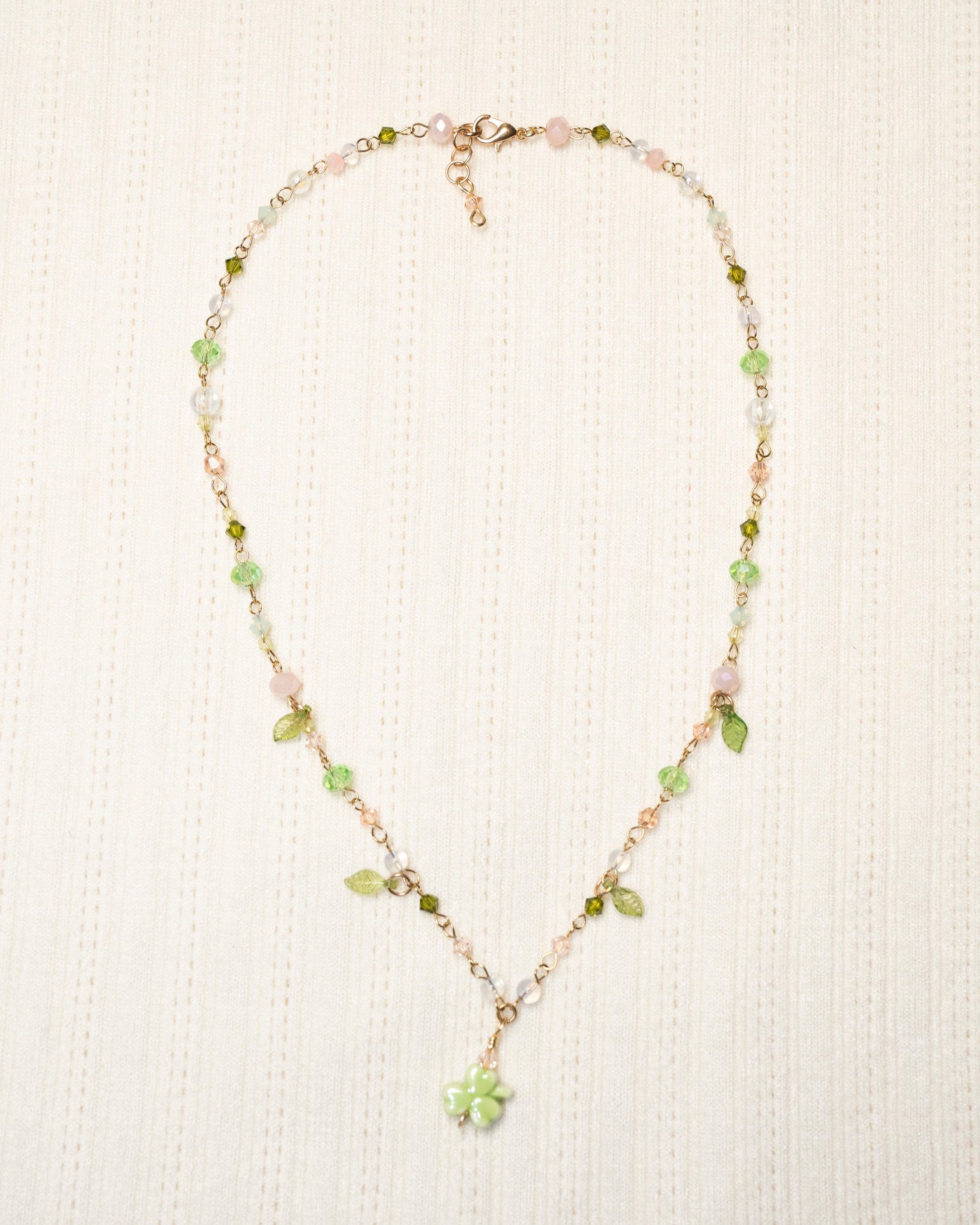 lucky clover necklace